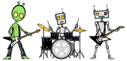 Teacher and the Rockbots