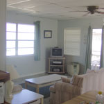 beach house living room